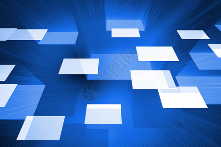 一 技术背景摘要未来派蓝色计算机绘图背景图片
