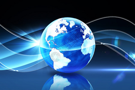 数字地球背景全球世界绘图蓝色计算机国际未来派黑色范围技术背景图片