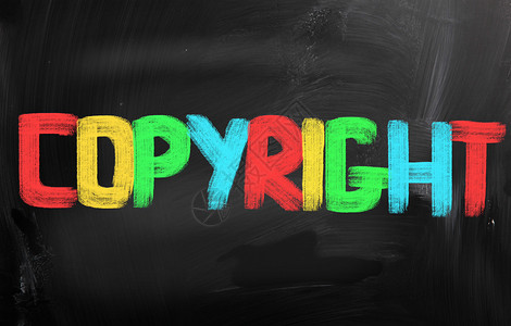 版权专利版权版权概念国际作者白色商标保护控制粉笔著作权知识分子法律背景