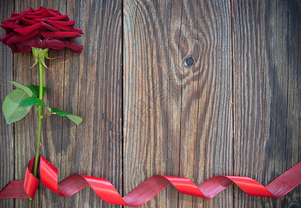 红玫瑰边框背景背景图片