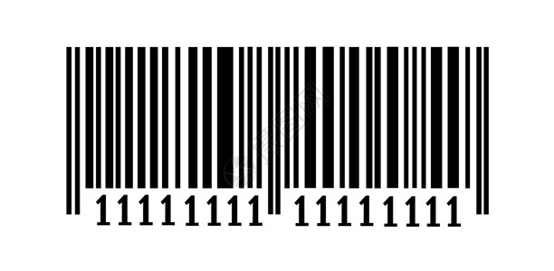 条形码扫描器条形码 矢量插图零售销售编码服务金融店铺物品鉴别商业扫描器背景