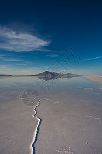 盐沙漠沉思运动竞赛高清图片