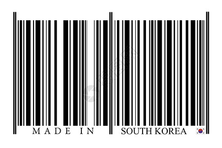 韩国商品素材大韩民国 条形码市场媒体价格激光数据命令商品清单标签身份背景