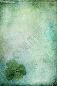 斯特帕特里克日背景插图边缘传统摄影三叶草过滤空白四叶草照片海报背景图片