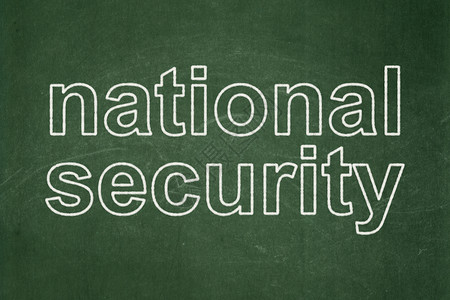 国家保密安全概念 基于黑板背景的国家安全问题别针绿色裂缝政策隐私网络粉笔黑色木板数据背景