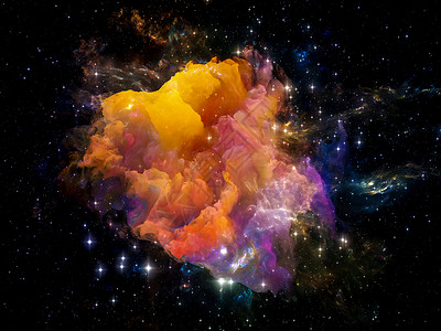 空间冥想元素宇宙灾难设计活力星星科幻艺术品星云物理高清图片
