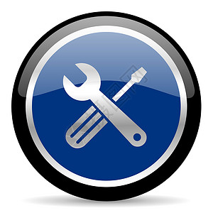锤子按钮工具工具图标乐器电话按钮技术互联网网站网络机械工作商业背景