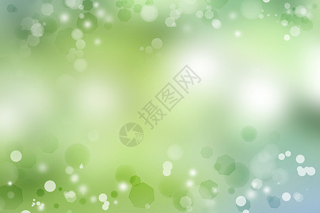 摘要背景背景元素辉光气泡设计绿色白色插图背景图片