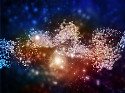 边框修饰大粒子微缩构成渲染原子生活药品活力基本粒子技术实验室遗传学力量背景
