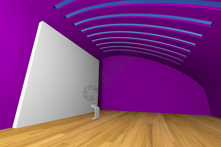 紫色博览会背景紫外画廊背景
