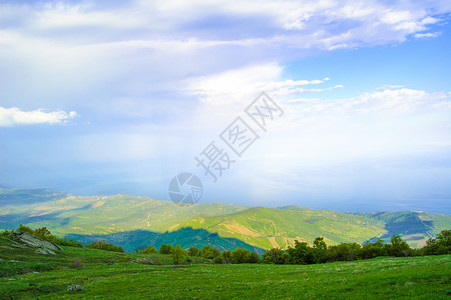 景观克里米亚全景农业高清图片