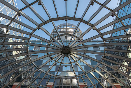现代建筑的简图图片金属城市蓝色玻璃场景墙纸商业技术眼睛框架背景