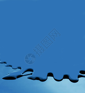 蓝色液体抽象背景 带滴数背景图片