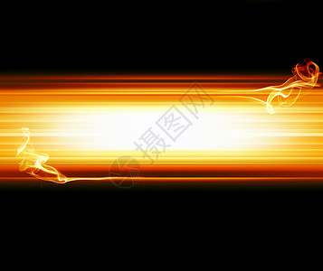 火焰魔法运动黄色黑色流动线条点燃活力背景图片