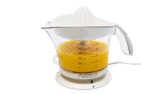 黄色喷溅果汁果汁提取器生活享受橙子果汁工具金属小路厨房水果榨汁机背景
