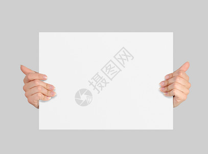 空白白纸创新商业横幅绘画标语成功手指卡片框架背景图片