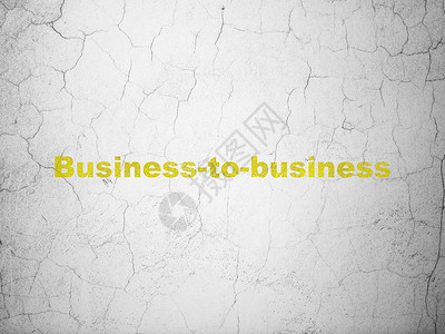 A 金融概念 墙上企业对企业的概念背景图片