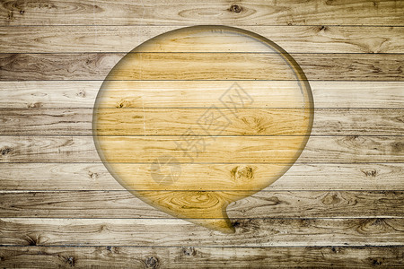 带有棕色木板壁纹理背景的引号气球高清图片