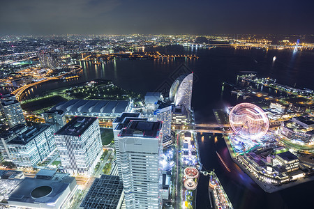 横滨元町未来天际线高清图片