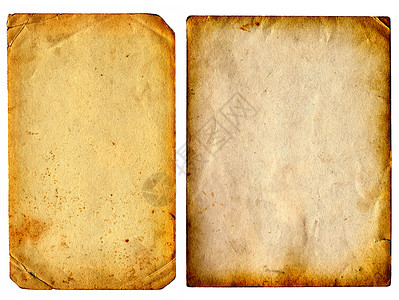 两份旧文件纸板成套卡片收藏发黄工具框架作品羊皮纸夫妻背景图片