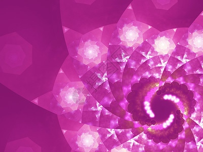 浅蓝色紫色几何形状折形螺旋风格漩涡植物群海浪光谱运动装饰角落曲线花瓣背景