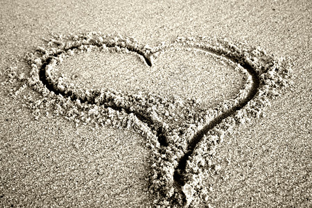 心海滩金子蜂蜜恋情海藻保真度浪漫假期情绪吸引力背景图片