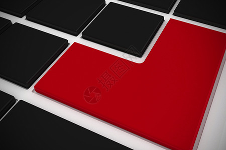 带有红色密钥的黑色黑键盘绘图技术计算机钥匙电脑计算背景图片