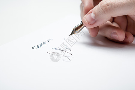 德智体报名中在人的手和笔中写作身体手指一部分交易钢笔合同白色协议职业背景