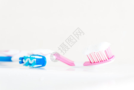 牙刷 用牙膏和牙膏加高键牙刷牙科工具牙齿成套背景图片