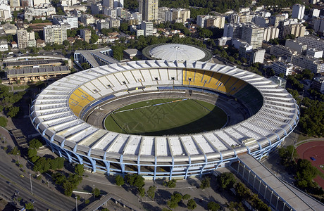 国际篮联世界杯马拉卡纳体育场  里约热内卢  巴西高架足球城市地标体育场运动背景