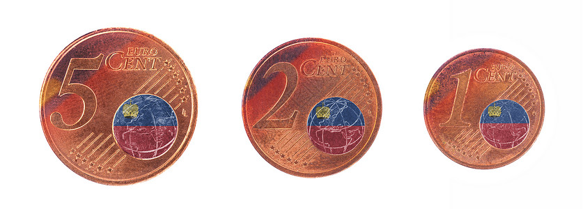 欧洲工会概念     1 2和5欧元数字货币财政会员成员花费硬币企业经济学旗帜背景图片