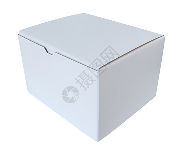 白框案件盒子礼物送货购物包装纸板背景图片