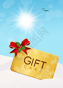 礼品卡设计礼品卡卡片生日展示丝带插图销售庆典礼物念日优惠券背景