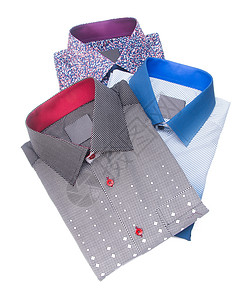 男子衬衫折叠在背景上按钮零售衣领商业织物袖子男人棉布男性服装背景图片