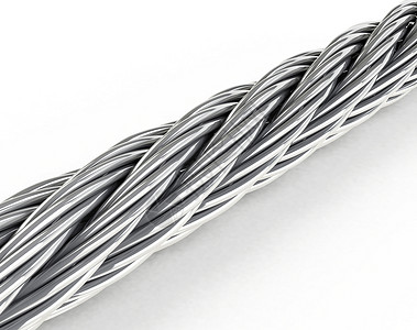钢绳电缆漩涡螺旋绳索金属高清图片