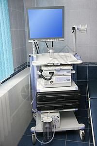 医疗设备窗户电脑治疗显示器药品检查房间程序医院墙壁背景图片