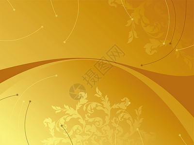 花卉手机端模板二 花卉背景摘要黄色白色技术墙纸标识插图团体框架空白波浪背景
