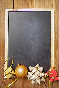 圣诞粉笔板包装玩具生日空白清单黑板盒子购物框架玩意儿背景图片