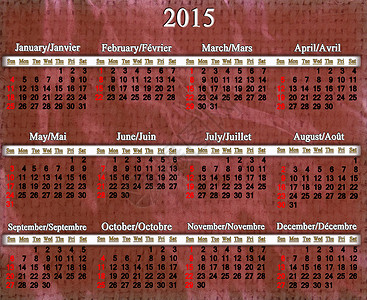 淡紫色图案 2015 年日历背景图片