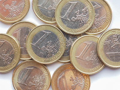 欧元硬硬币银行业财富货币商业金融联盟开支背景图片