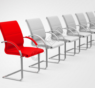 红色椅子座位个性多样性背景图片