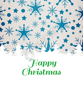 圣诞节贺卡字体边界草书墙纸计算机枞树绘图问候语雪花背景图片