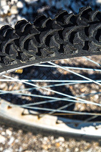 自行车部分齿轮塑料车轮手工踏板速度黑色车辆背景图片