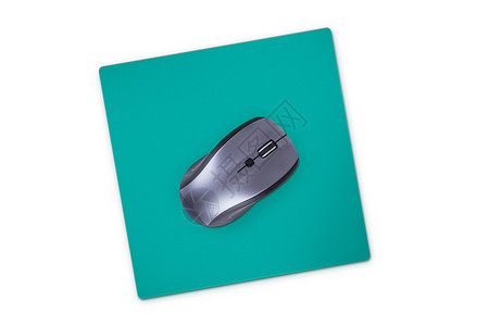 鼠标垫带 Pad 的计算机鼠标背景