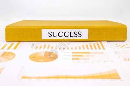 分析文件 图表 图表 图表和业务报告成功商业文档黄色数据背景图片