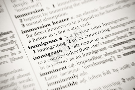 移民文化游客字典拼写旅行国籍安全工人护照法律背景图片