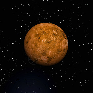 金星星空苍穹太阳系天文学宇宙数字太空天文天空行星背景图片