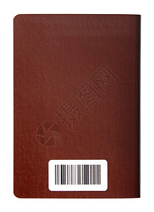泰国护照协会文档护照移民国际国籍白色条码鉴别棕色旅行背景图片