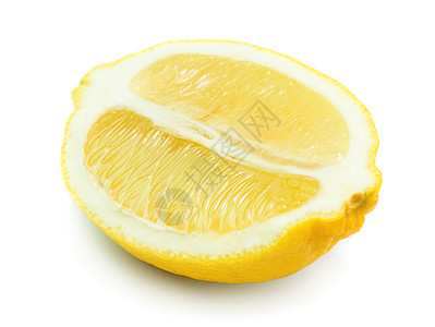 一半柠檬水果背景图片