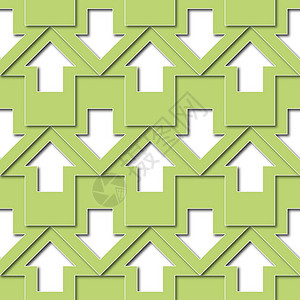 三角形箭头边框绿箭头模式背景